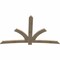 Ekena Millwork Davenport Rough Sawn Timber Gable Bracket, Douglas Fir, 96"W x 60"H x 2"D x 6"F, 15/12 Pitch GBW096X60X0206DAV00RDF - alternate 4